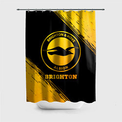 Шторка для ванной Brighton - gold gradient