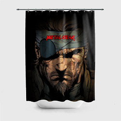 Шторка для ванной Веном Снейк Metal gear game