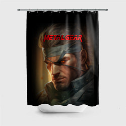 Шторка для ванной Веном Снейк из игры Metal gear