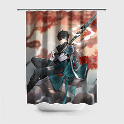 Шторка для ванной Honkai Star Rail Dan Heng