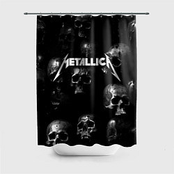 Шторка для ванной Metallica - logo rock group