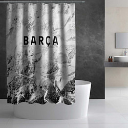Шторка для душа Barcelona white graphite, цвет: 3D-принт — фото 2