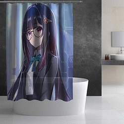 Шторка для душа Honkai Star Rail Sparkle smile, цвет: 3D-принт — фото 2