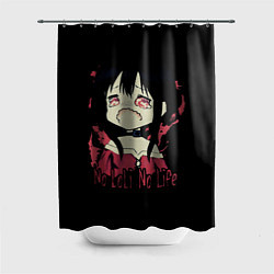 Шторка для ванной No loli No life