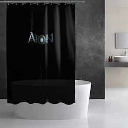 Шторка для душа AION logo, цвет: 3D-принт — фото 2