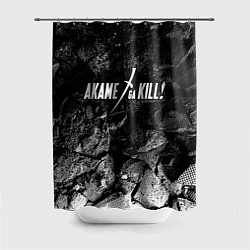 Шторка для ванной Akame ga Kill black graphite
