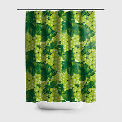 Шторка для ванной Виноградный паттерн