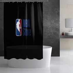Шторка для душа NBA store, цвет: 3D-принт — фото 2