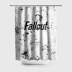 Шторка для душа Fallout dirty ice, цвет: 3D-принт