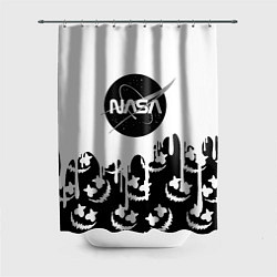 Шторка для ванной Marshmello x Nasa