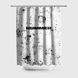 Шторка для душа Hummer dirty ice, цвет: 3D-принт