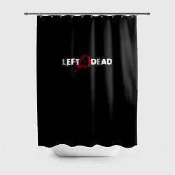 Шторка для душа Left 4 Dead logo, цвет: 3D-принт