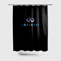 Шторка для ванной Infiniti logo neon