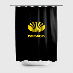 Шторка для ванной Daewoo logo yellow