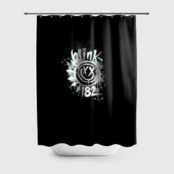 Шторка для ванной Blink-182 glitch