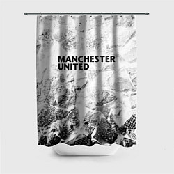 Шторка для ванной Manchester United white graphite