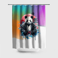 Шторка для ванной Panda samurai - Japan