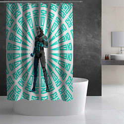Шторка для душа Кафка Хибино в форме кайдзю, цвет: 3D-принт — фото 2