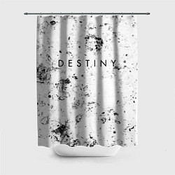 Шторка для душа Destiny dirty ice, цвет: 3D-принт