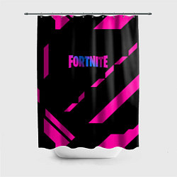 Шторка для ванной Fortnite geometry pink