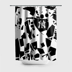 Шторка для ванной New York yankees - abstraction