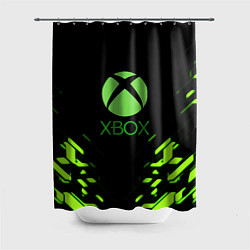Шторка для душа Xbox кислотные плиты, цвет: 3D-принт