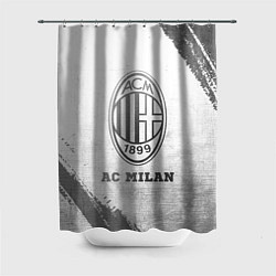 Шторка для ванной AC Milan - white gradient