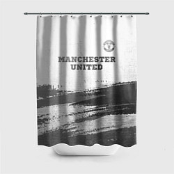 Шторка для ванной Manchester United - white gradient посередине