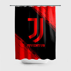 Шторка для ванной Juventus - red gradient