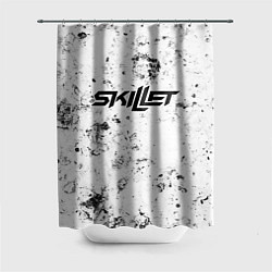 Шторка для душа Skillet dirty ice, цвет: 3D-принт