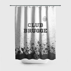 Шторка для ванной Club Brugge - white gradient посередине