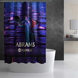 Шторка для душа Deadlock Abrams, цвет: 3D-принт — фото 2