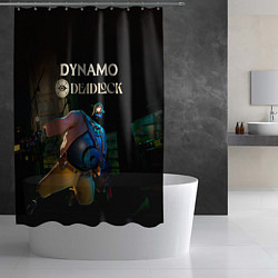 Шторка для душа Dynamo Deadlock, цвет: 3D-принт — фото 2