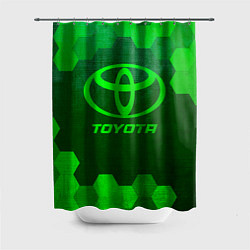 Шторка для ванной Toyota - green gradient