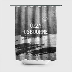 Шторка для ванной Ozzy Osbourne - grey gradient посередине