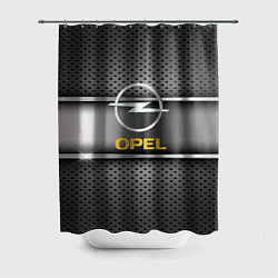 Шторка для ванной Opel carbon metal steel