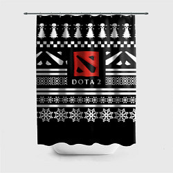 Шторка для ванной Dota pattern game