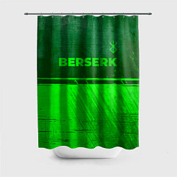 Шторка для ванной Berserk - green gradient посередине