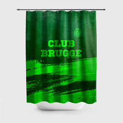 Шторка для ванной Club Brugge - green gradient посередине