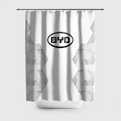 Шторка для ванной BYD white poly