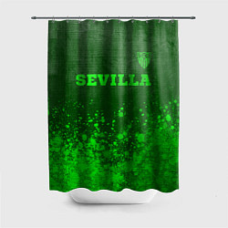 Шторка для ванной Sevilla - green gradient посередине