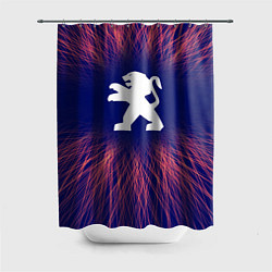 Шторка для ванной Peugeot red energy