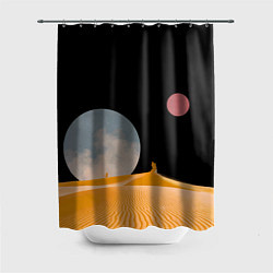 Шторка для ванной Arrakis sandworm Dune