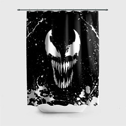 Шторка для ванной Venom logo