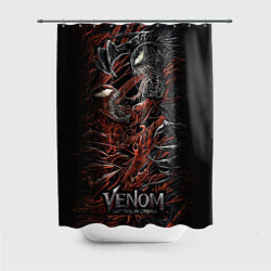 Шторка для ванной Venom vs Carnage