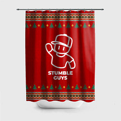 Шторка для ванной Stumble Guys new year