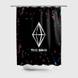 Шторка для ванной The Sims конфети
