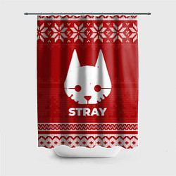 Шторка для ванной Новогодний Stray