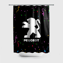 Шторка для ванной Peugeot конфети