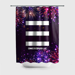 Шторка для ванной Праздничный OneRepublic